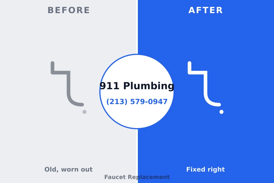 Before and after: plumbing repair Hamilton, GA